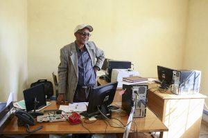 Eritrean Institute of Technology. Abraham Belay was one of the teacher trainers who visited Finland