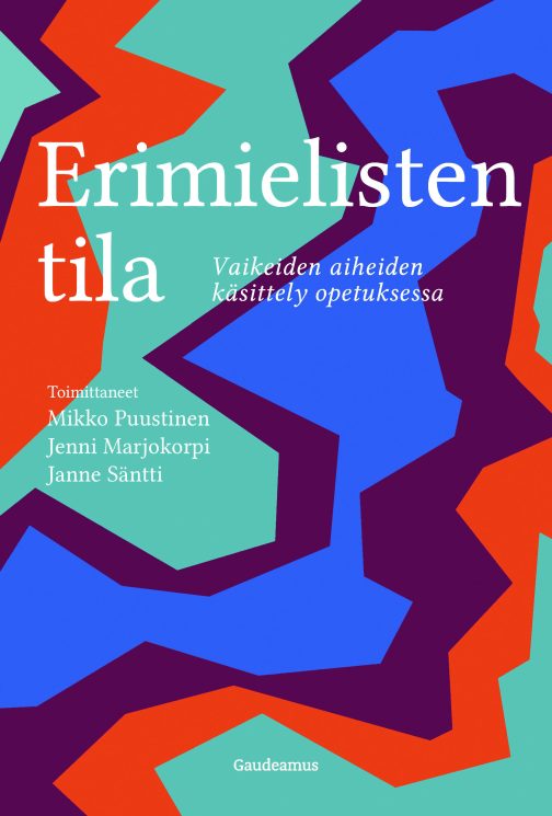 Erimielisten tila -kirjan kansikuva